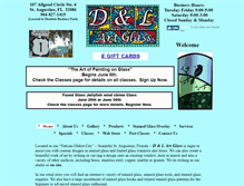 Tablet Screenshot of dlglass.com
